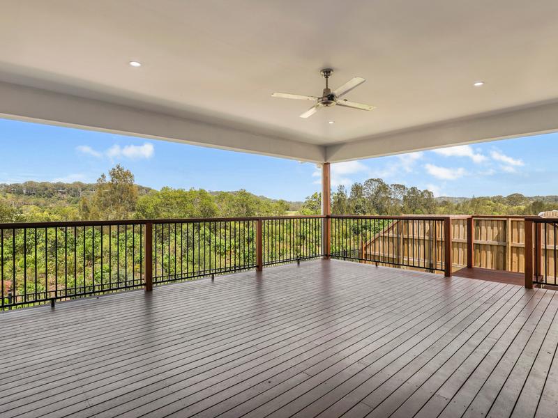 Modern 4 bedroom home with large entertaining deck!