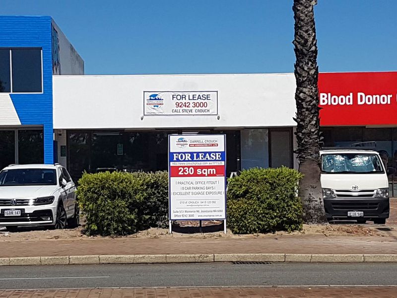 LEASED 230sqm & Eight Car Bays – Prime Location and Great Exposure