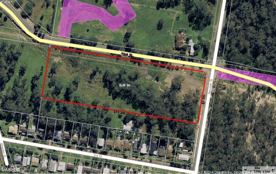 Developing land – Approved for building
